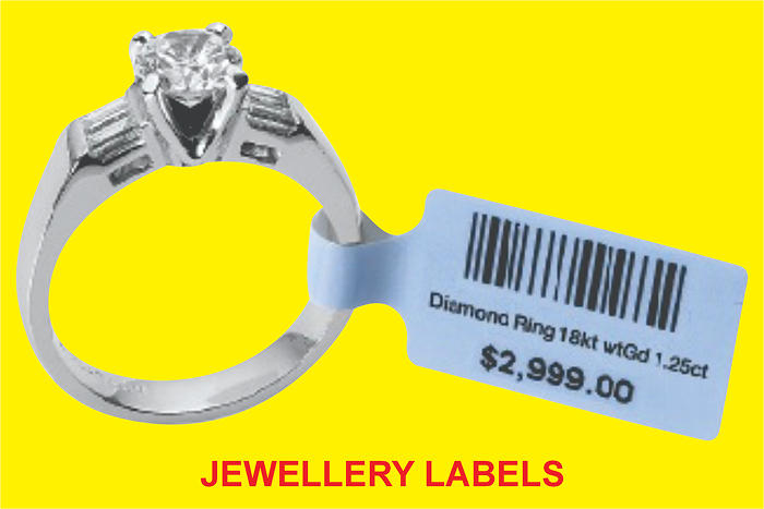 Jewellery Dumbbell Stickers